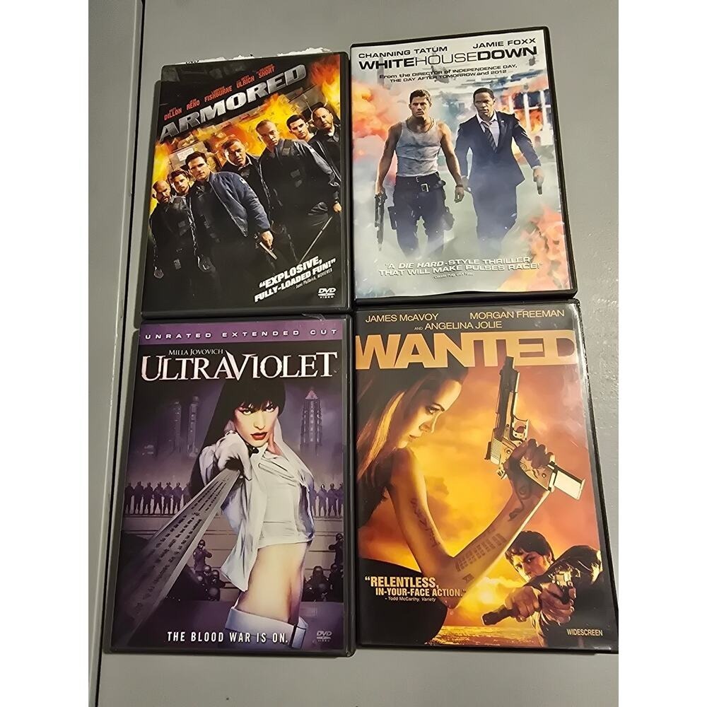 4‎ DVDS Titles in Description